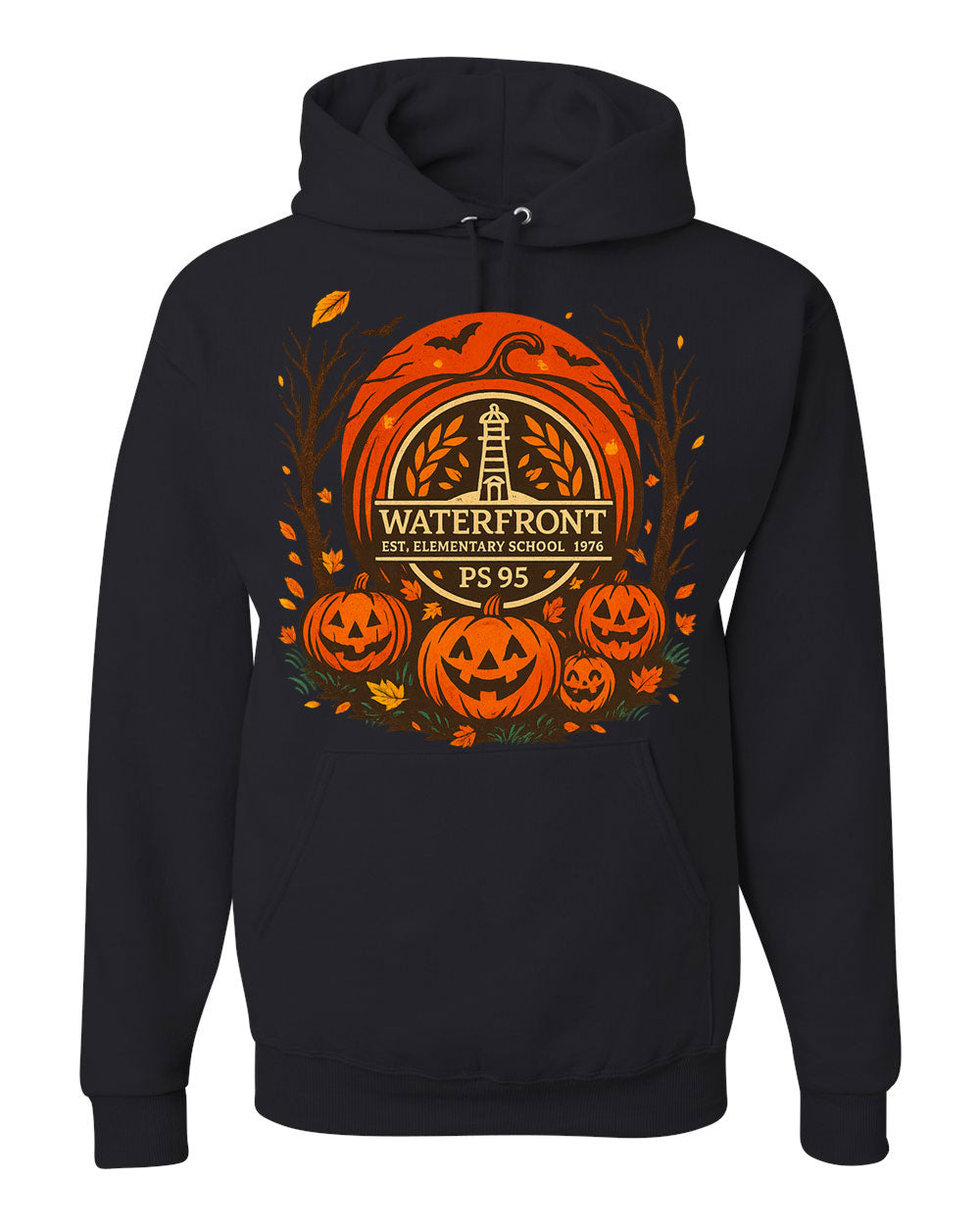 BPS 95 Halloween Pullover Hooded Sweatshirt