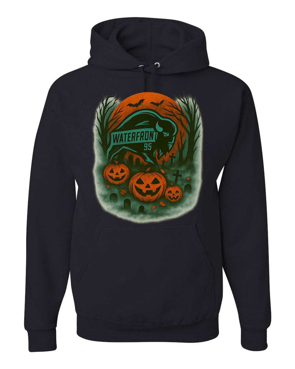 BPS 95 Halloween Pullover Hooded Sweatshirt