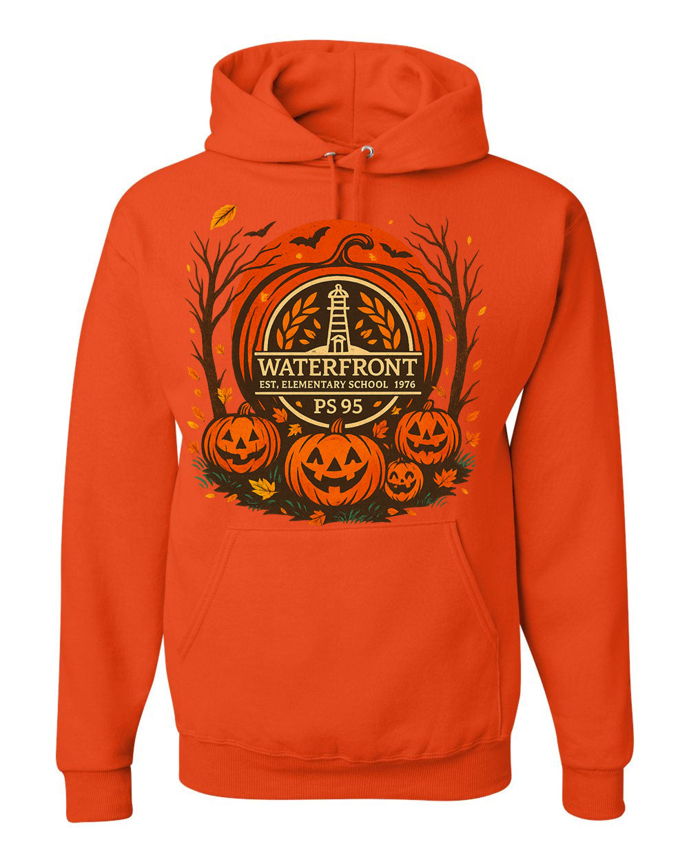 BPS 95 Halloween Pullover Hooded Sweatshirt
