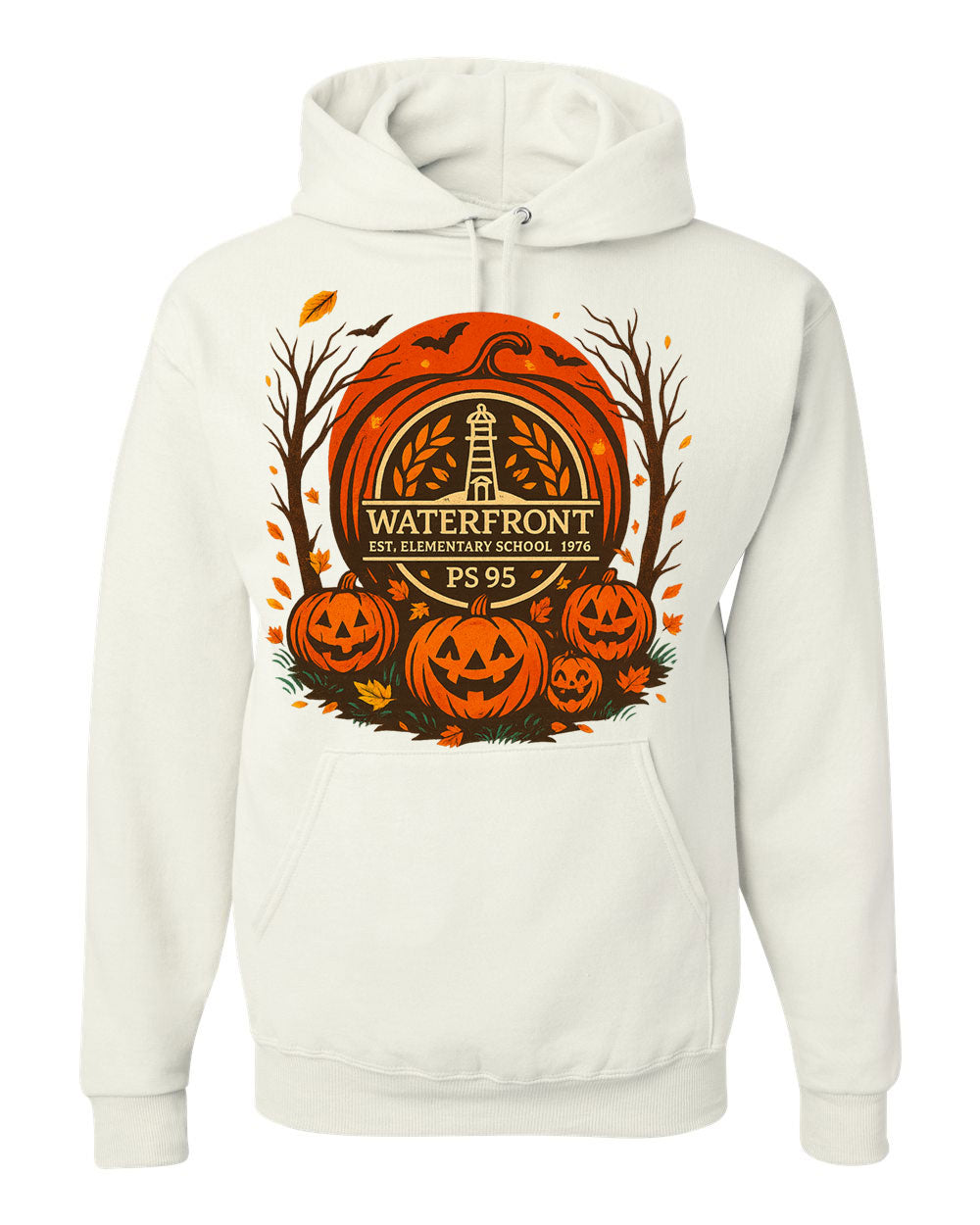 BPS 95 Halloween Pullover Hooded Sweatshirt