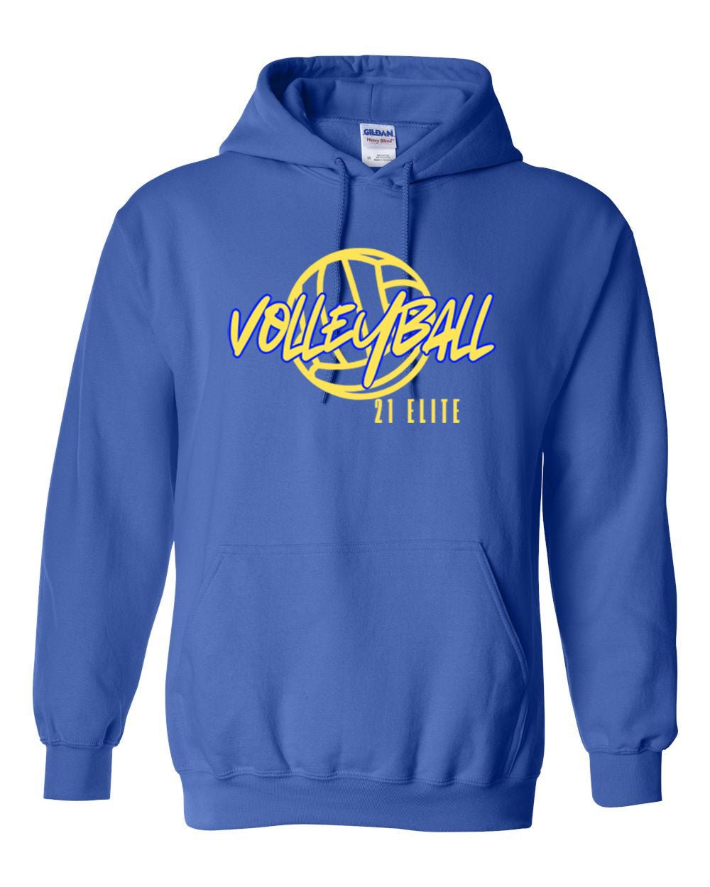 21 Elite Volleyball Pullover Hooded Sweatshirt