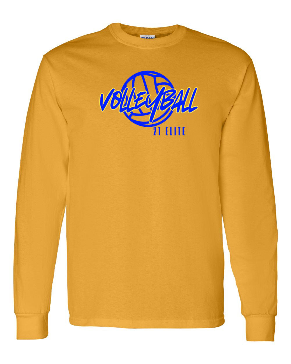 21 Elite Volleyball Cotton Long Sleeve T-shirt