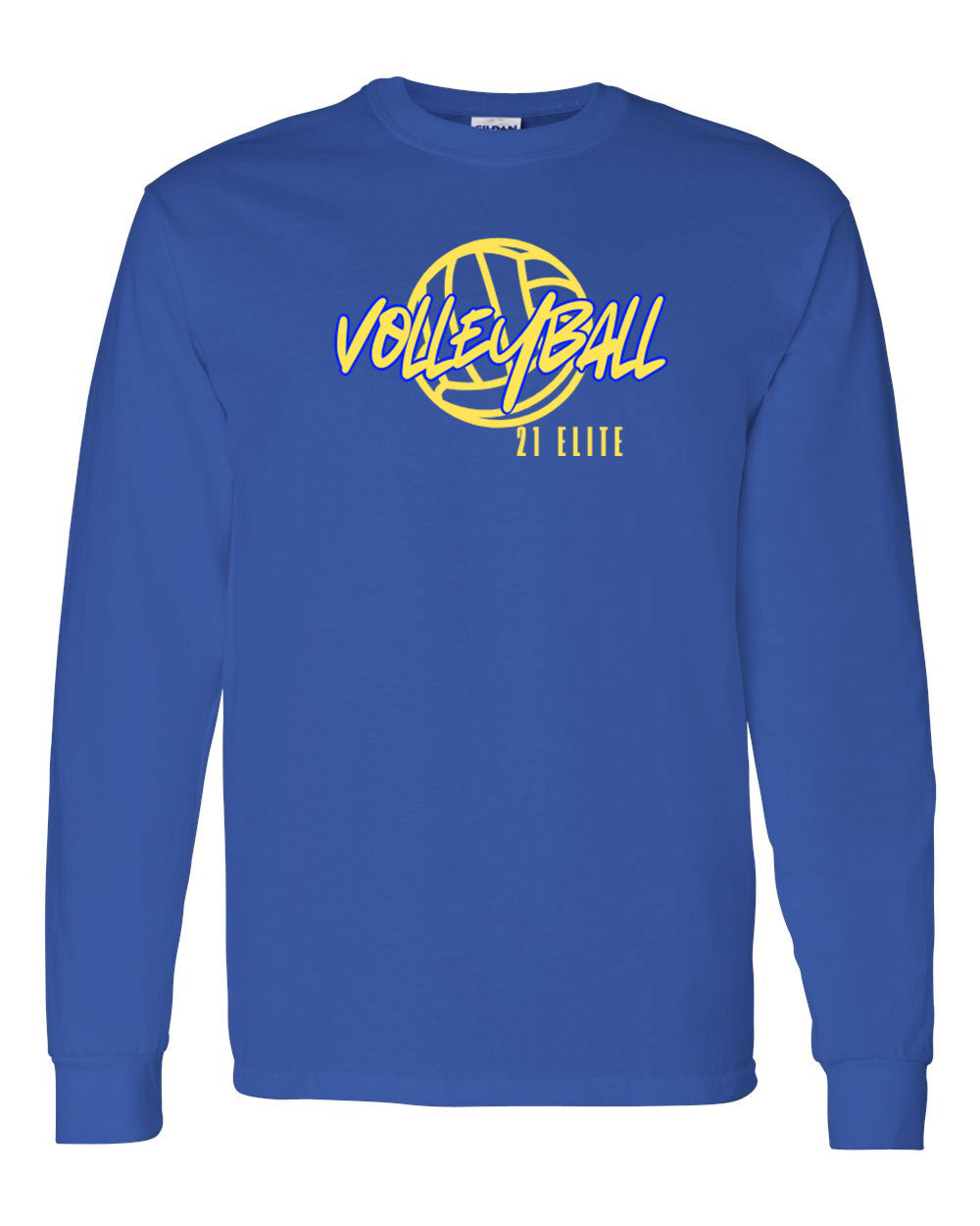 21 Elite Volleyball Cotton Long Sleeve T-shirt