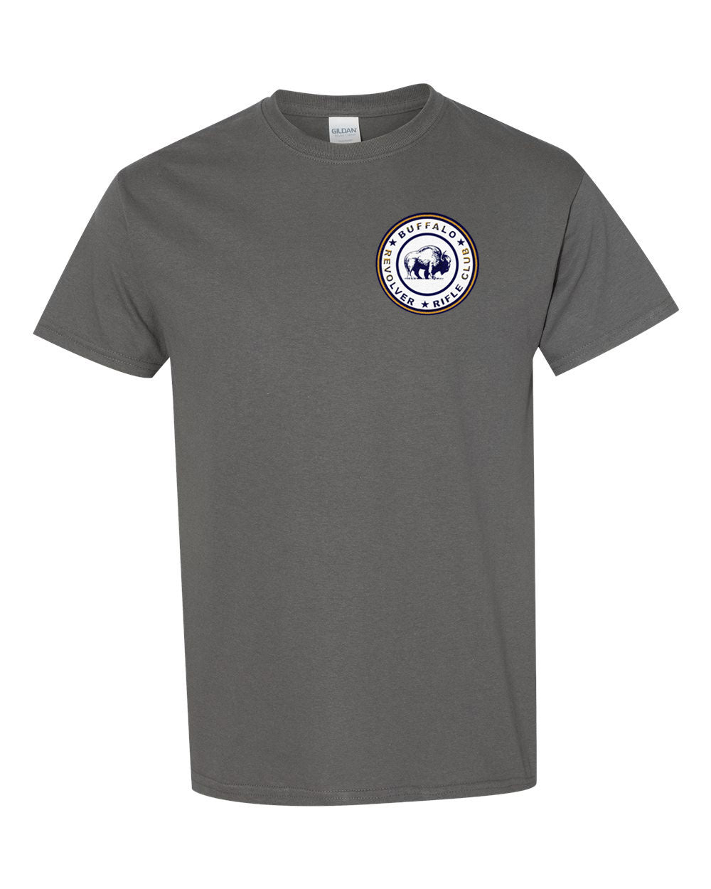 Buffalo Revolver Club Cotton T-shirt - BRRC Circle Logo