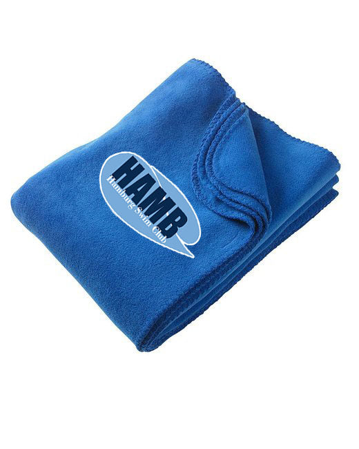 Hamburg Swim Fleece Blanket
