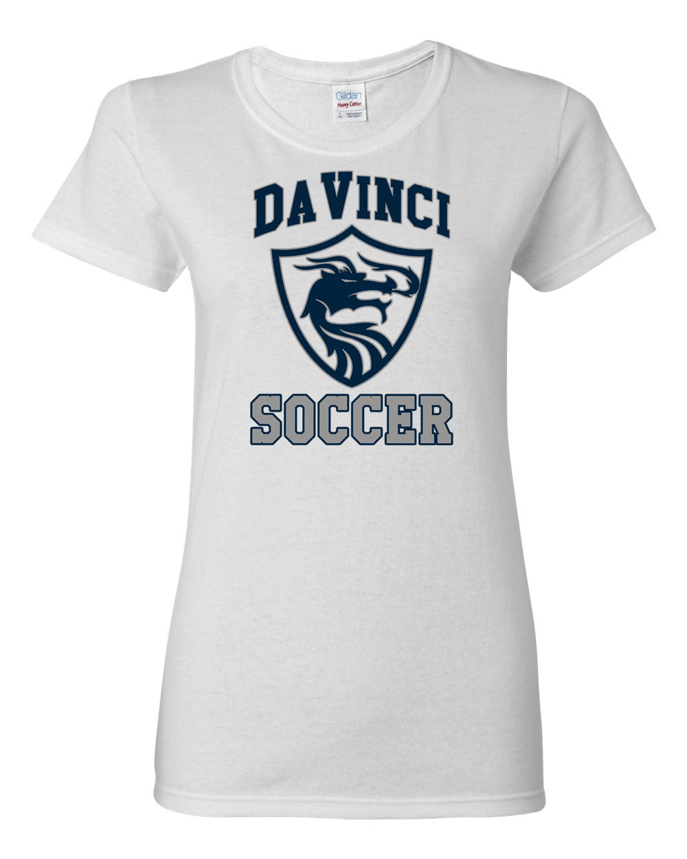 DaVinci Soccer Ladies Cotton T-shirt