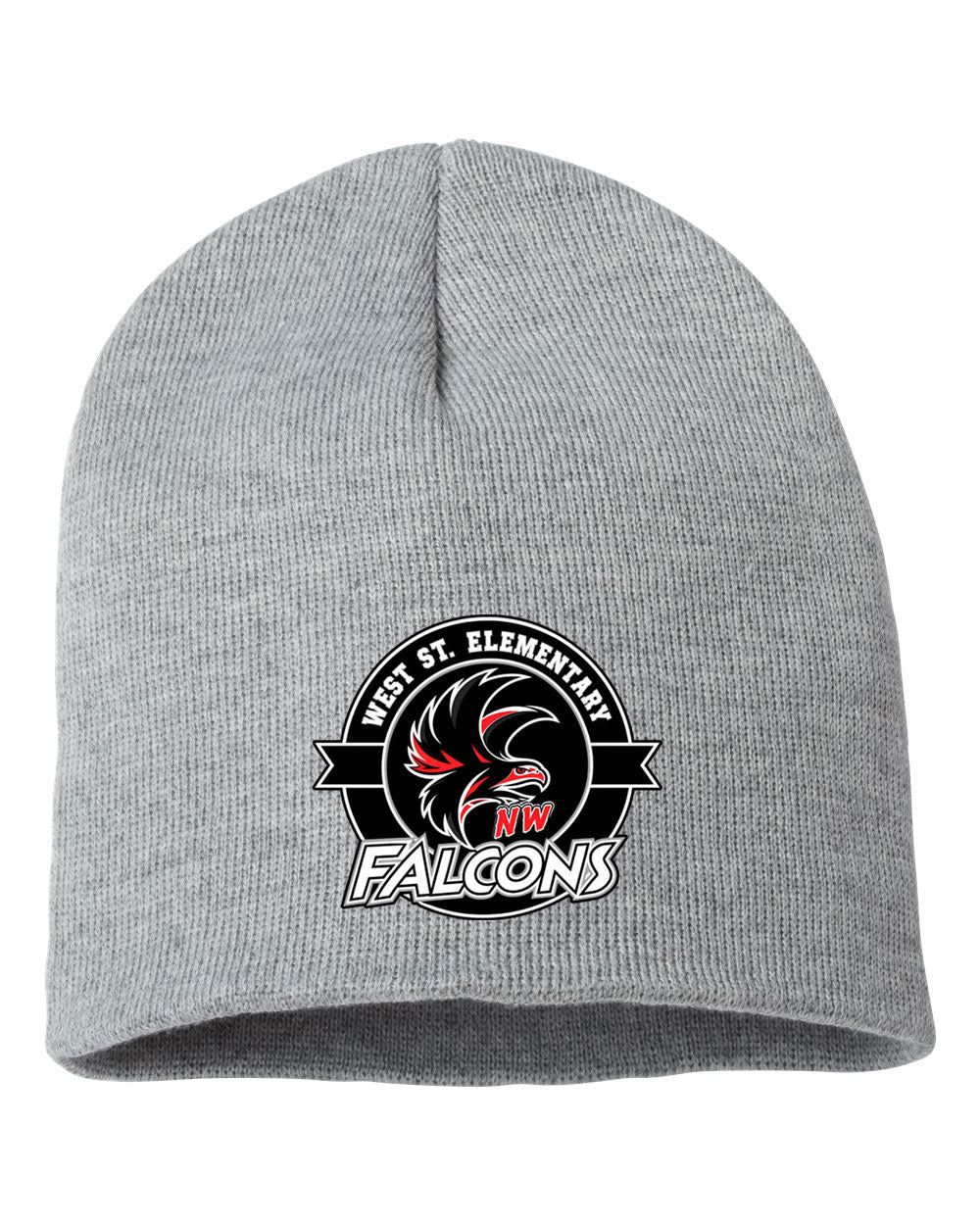 West Street Elementary 8 Inch Beanie