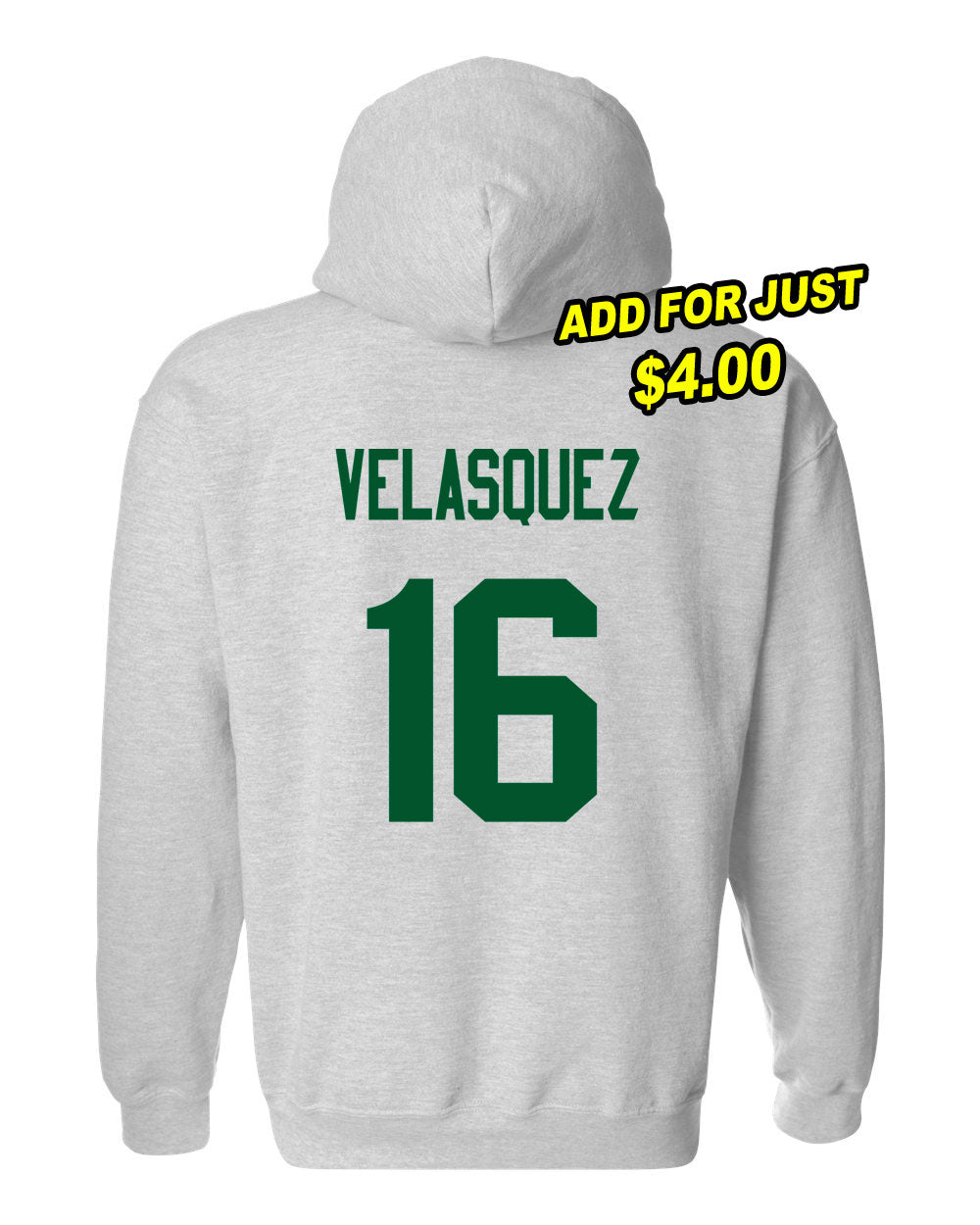Pullover Hooded Sweatshirt - Cameron Velasquez - Krazy Tees