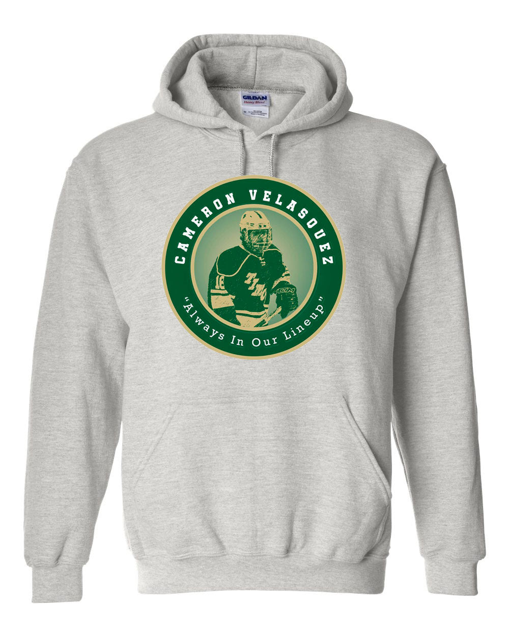 Pullover Hooded Sweatshirt - Cameron Velasquez - Krazy Tees