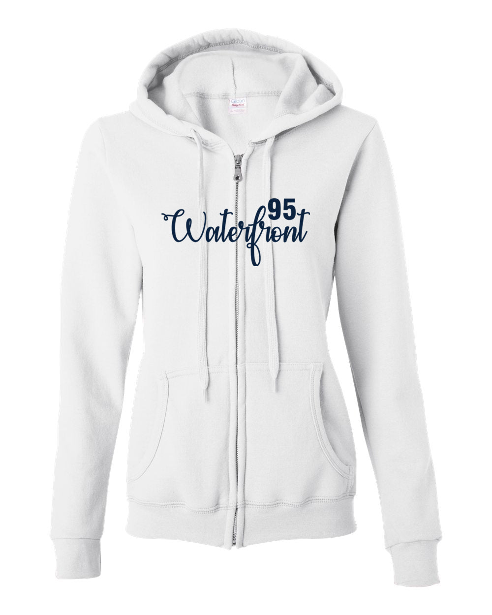 BPS 95 Women's Full Zip Hooded Sweatshirt - Krazy Tees
