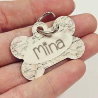 Bone Pet Tag - Krazy Tees