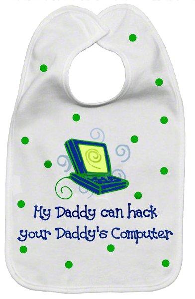 Fleece Baby Bib - Krazy Tees