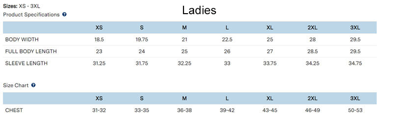 BPS 94 Ladies Full Zip Fleece