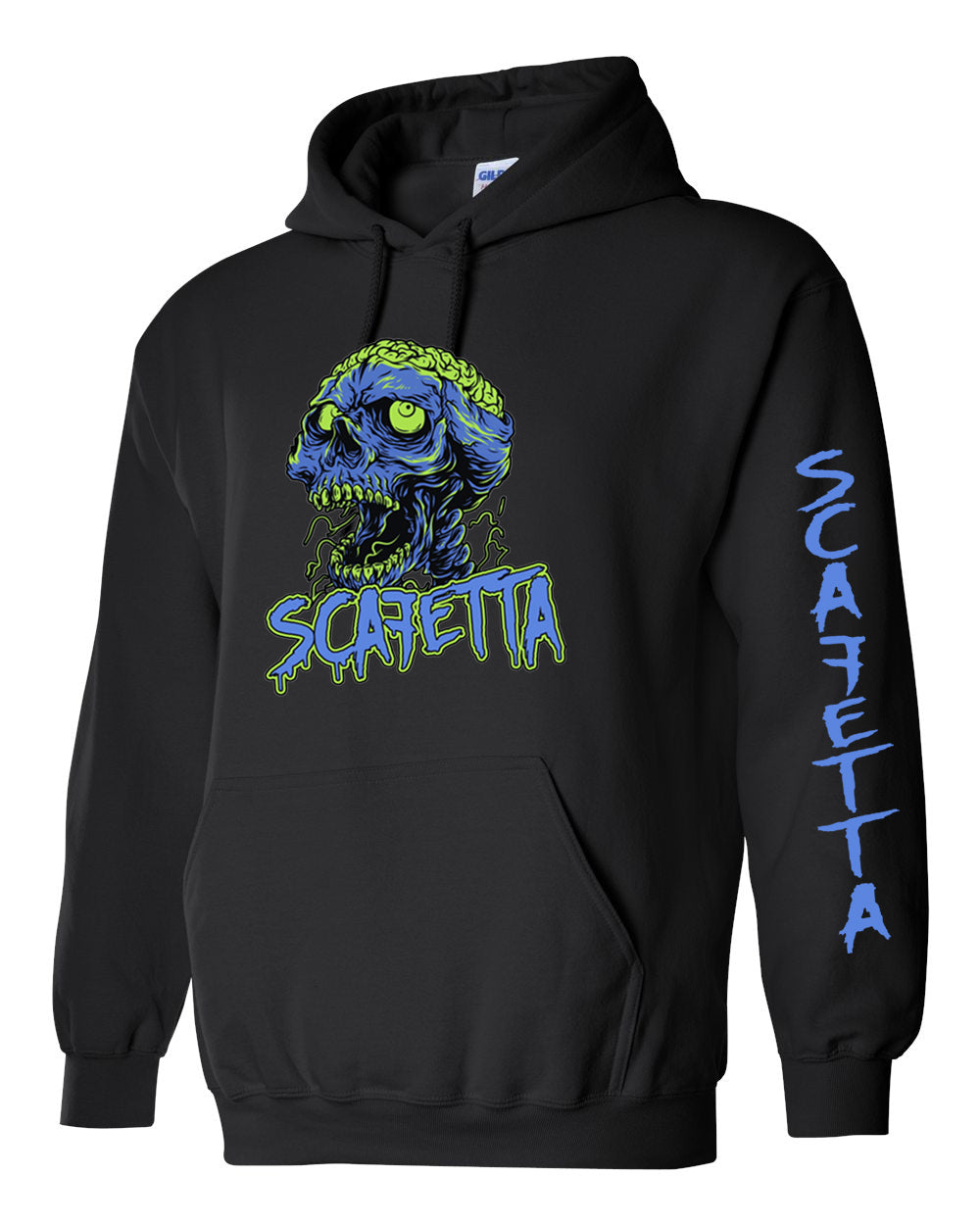 Scafetta Pullover Hooded Sweatshirt - Krazy Tees