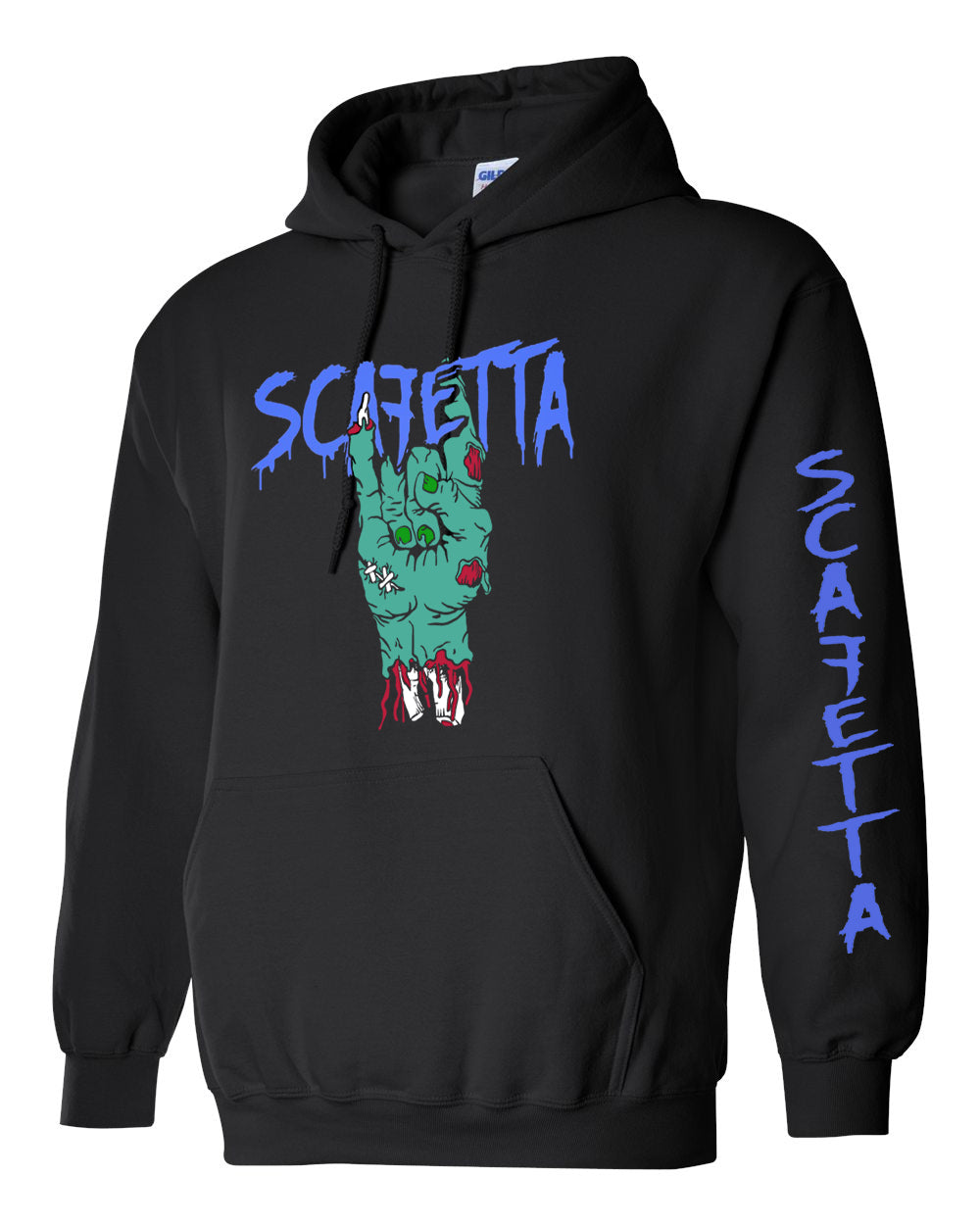 Scafetta Pullover Hooded Sweatshirt - Krazy Tees
