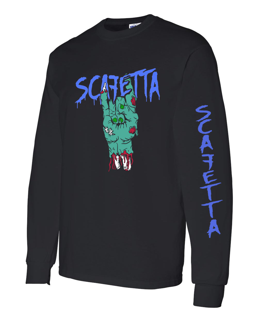 Scafetta Cotton Long Sleeve T-shirt - Krazy Tees