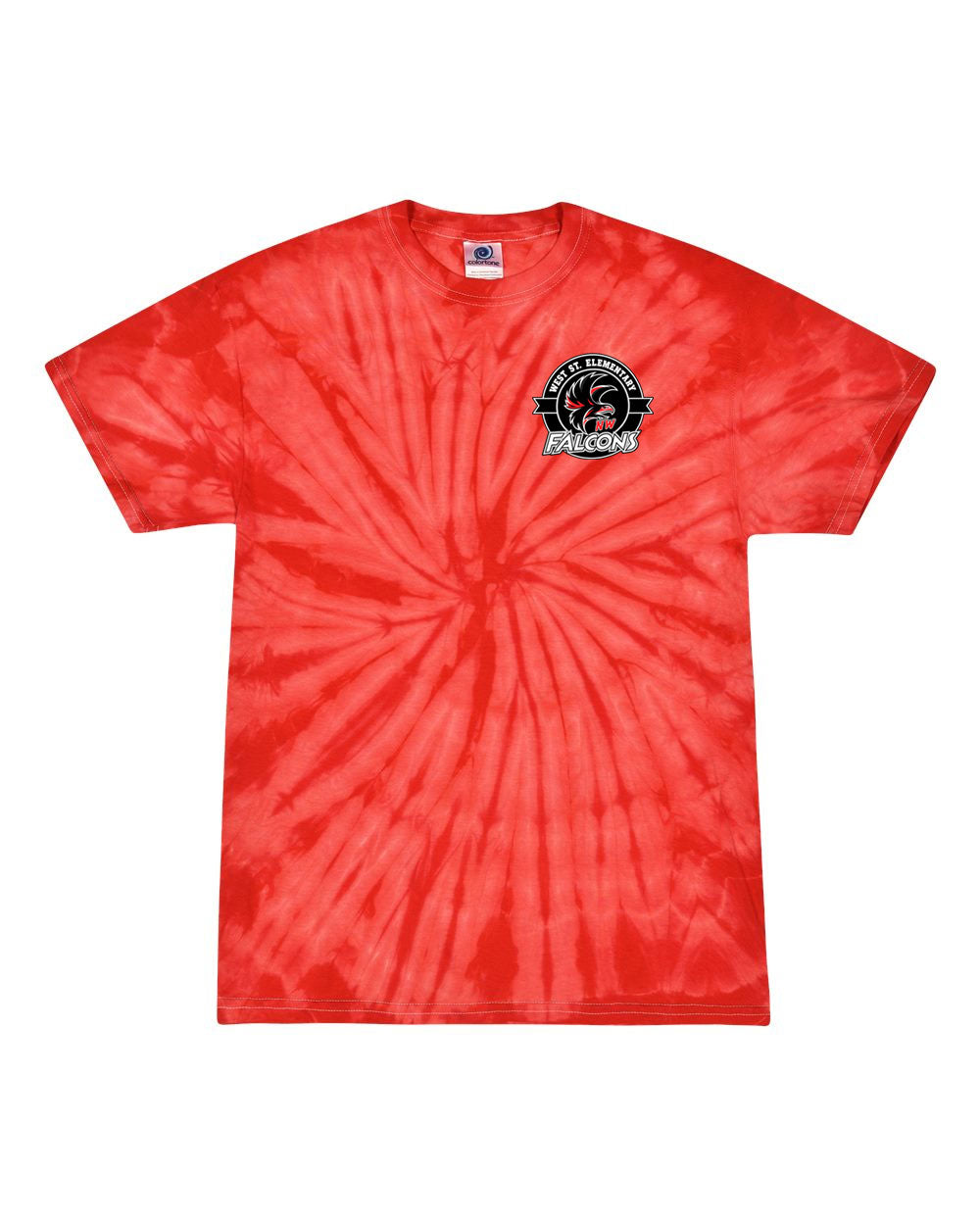 West Street Elementary Tie-Dye T-shirt