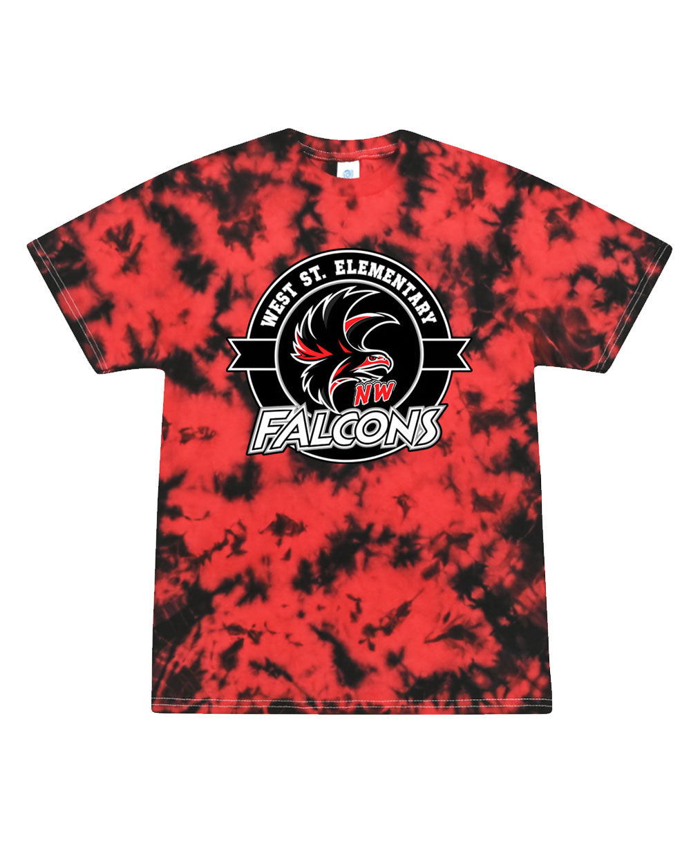West Street Elementary Tie-Dye T-shirt