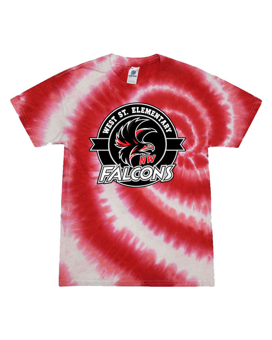 West Street Elementary Tie-Dye T-shirt