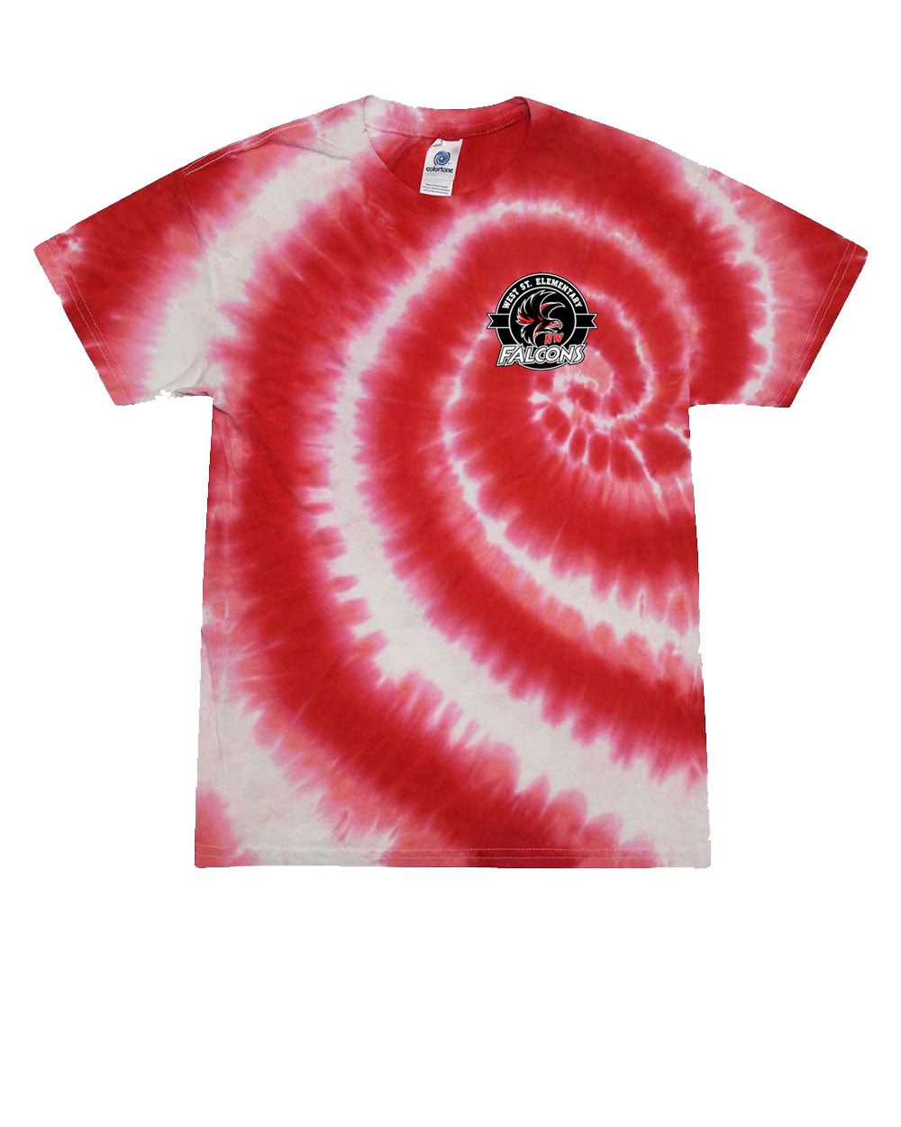 West Street Elementary Tie-Dye T-shirt