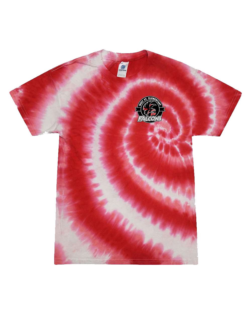 West Street Elementary Tie-Dye T-shirt