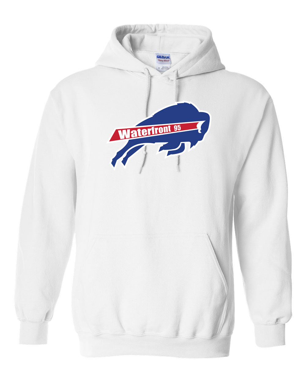 BPS 95 Bills Pullover Hooded Sweatshirt - Krazy Tees
