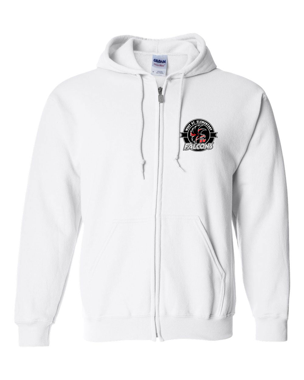 West Street Elementary Full Zip Hooded Sweatshirt