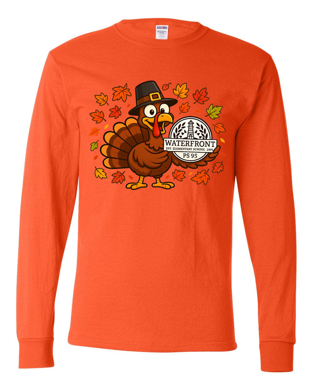 BPS 95 Thanksgiving Cotton Long Sleeve T-shirt