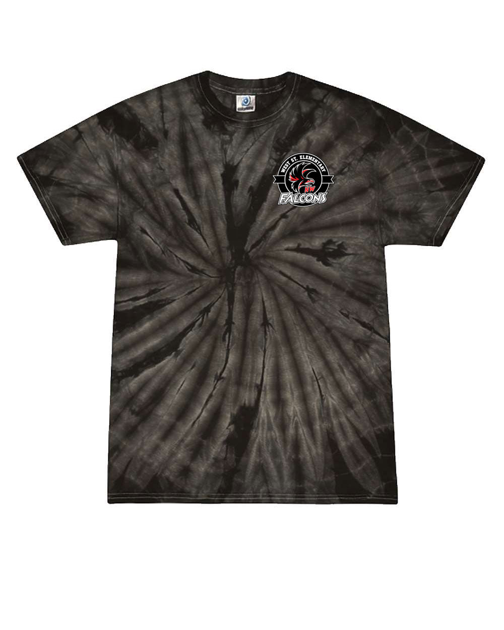 West Street Elementary Tie-Dye T-shirt