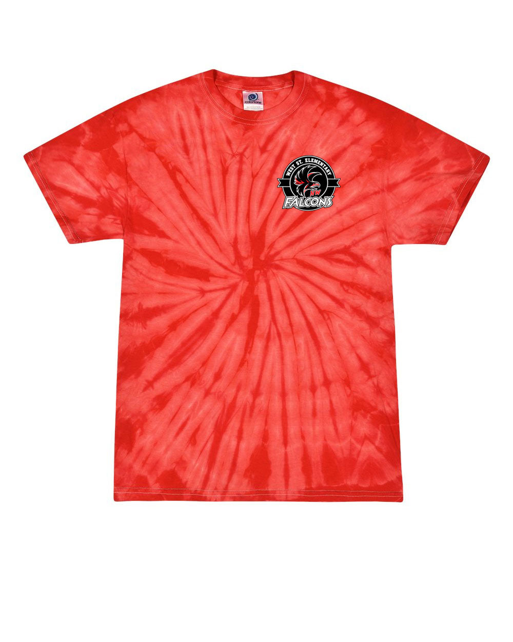 West Street Elementary Tie-Dye T-shirt