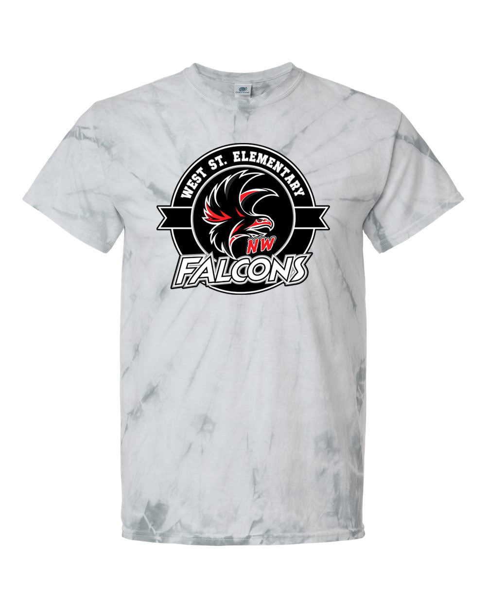 West Street Elementary Tie-Dye T-shirt