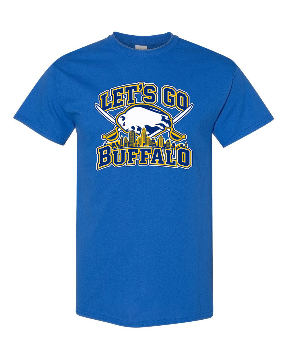 West Street Elementary Let's Go Sabres Cotton T-shirt