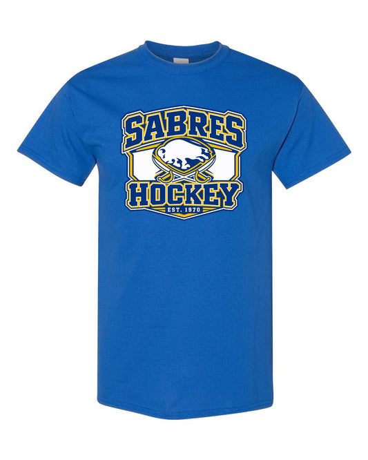 West Street Elementary Sabres Hockey Cotton T-shirt
