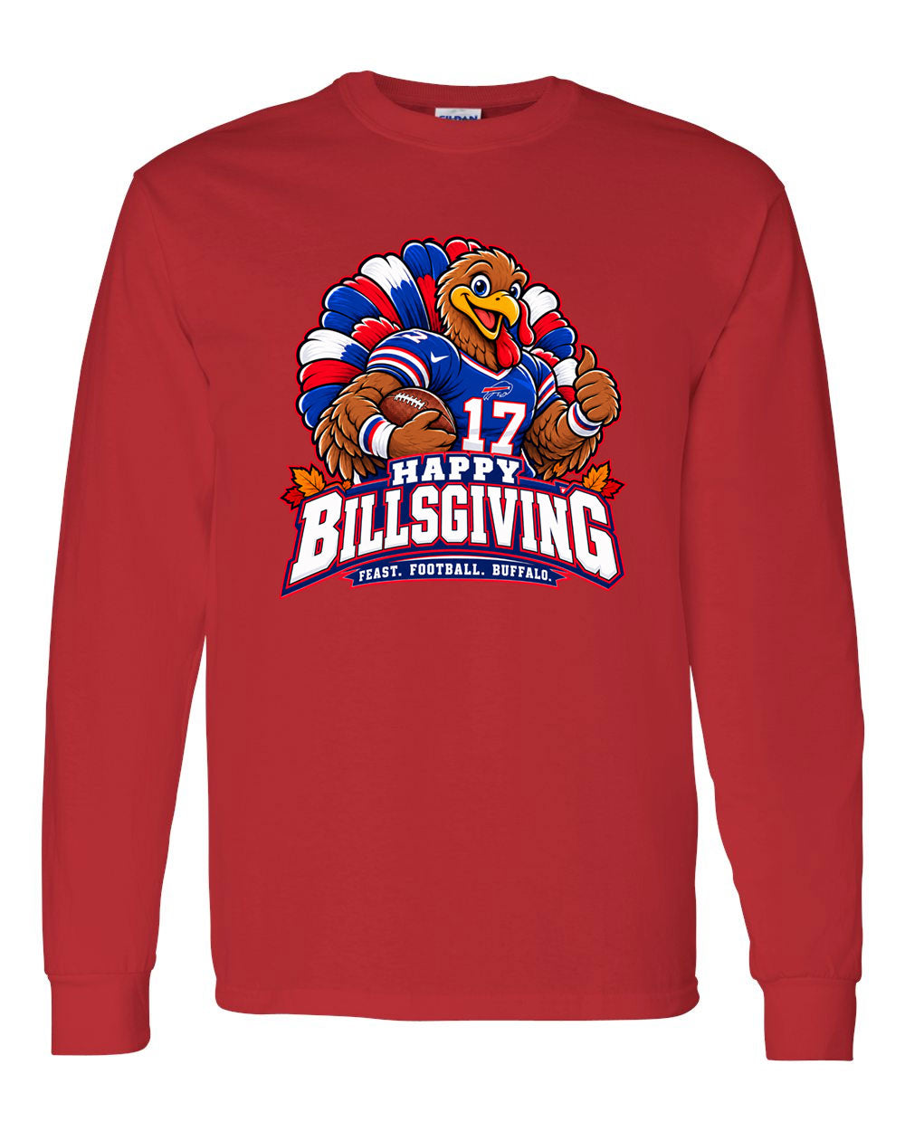 West Street Elementary BillsGiving Cotton Long Sleeve T-shirt