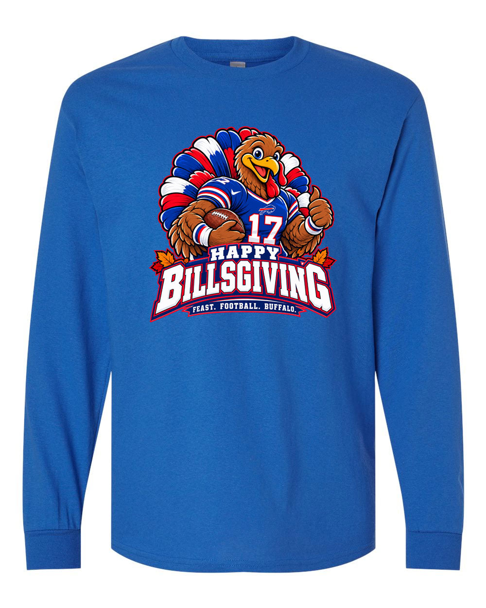 West Street Elementary BillsGiving Cotton Long Sleeve T-shirt