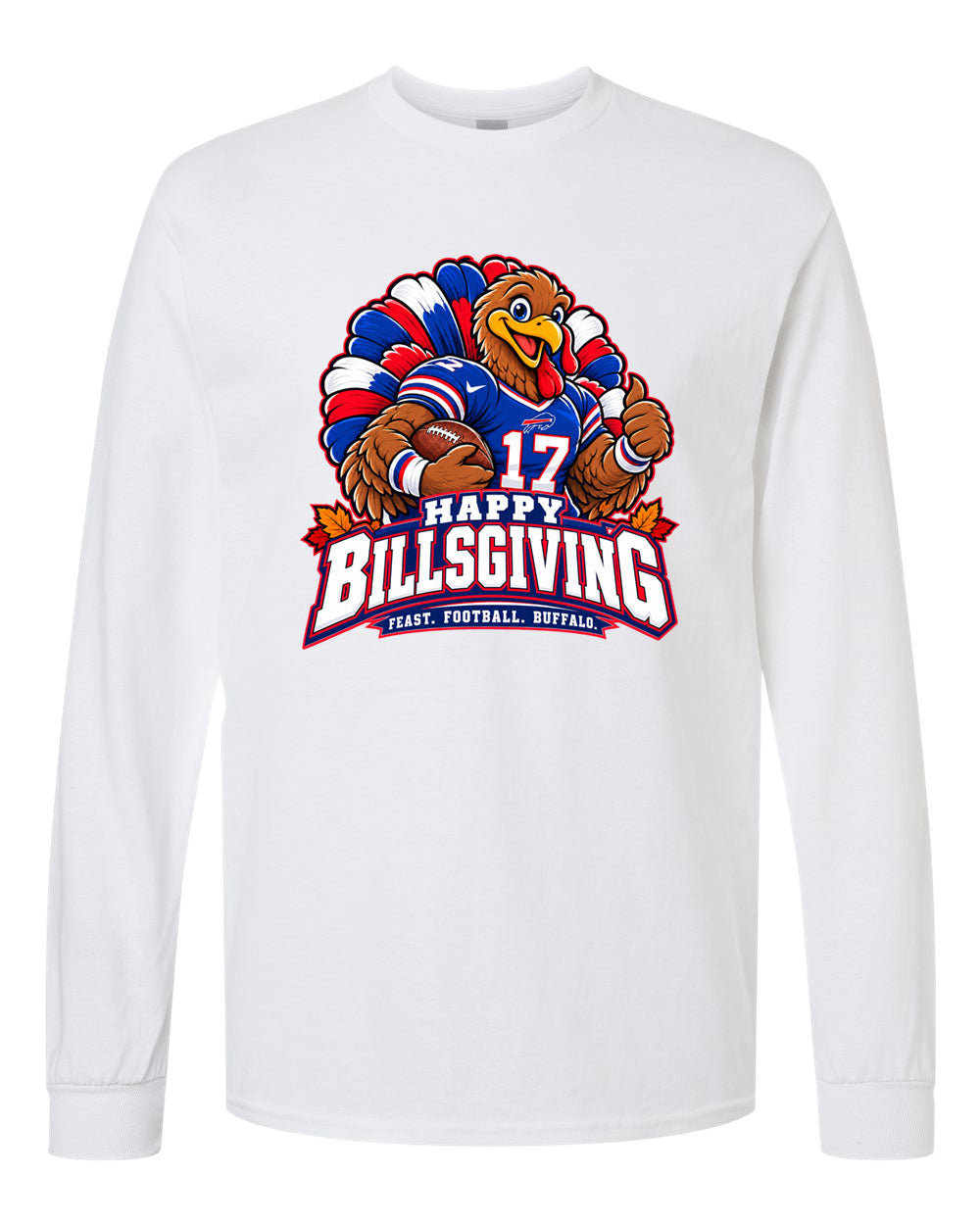 West Street Elementary BillsGiving Cotton Long Sleeve T-shirt