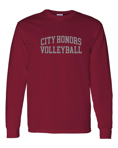 BPS 195 Volleyball Cotton Long Sleeve T-shirt