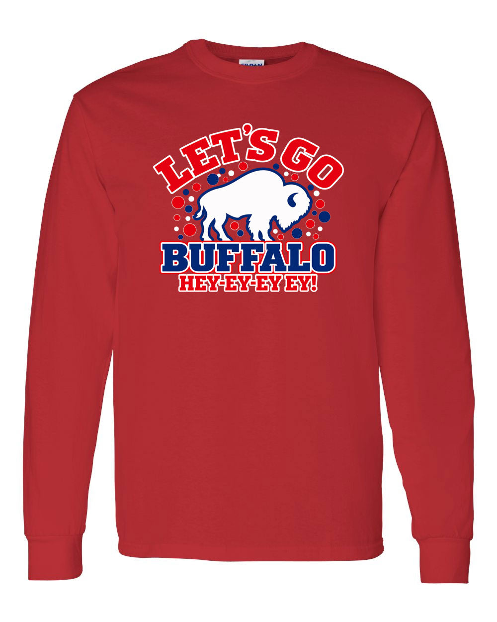West Street Elementary Let's Go Buffalo Long Sleeve T-shirt