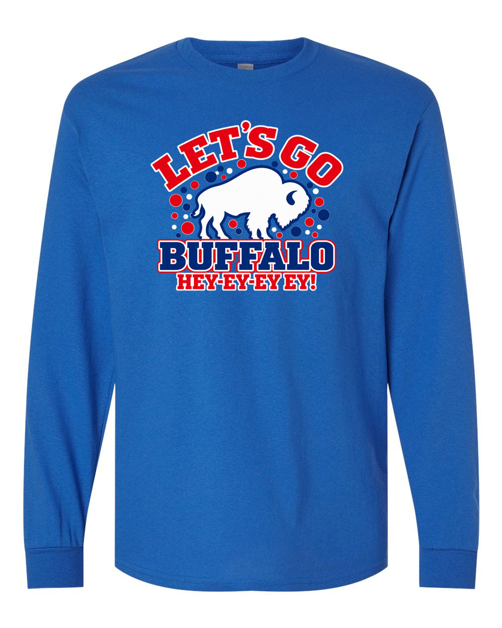 West Street Elementary Let's Go Buffalo Long Sleeve T-shirt