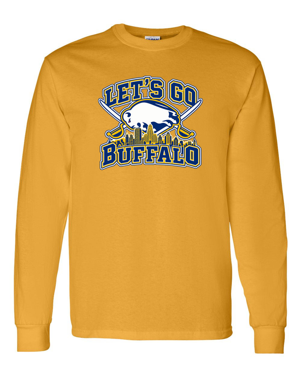 West Street Elementary Let's Go Sabres Long Sleeve T-shirt