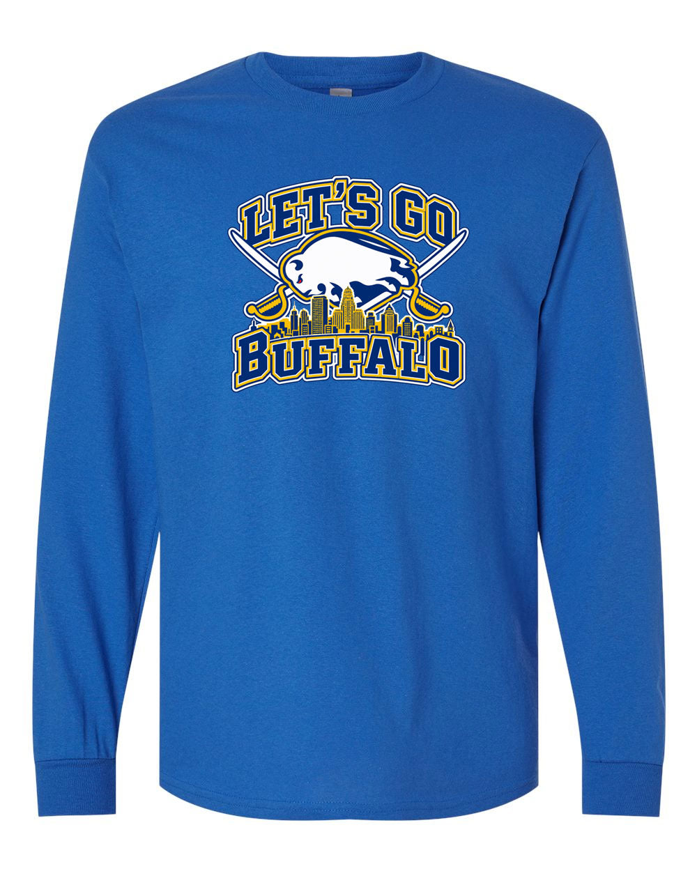 West Street Elementary Let's Go Sabres Long Sleeve T-shirt
