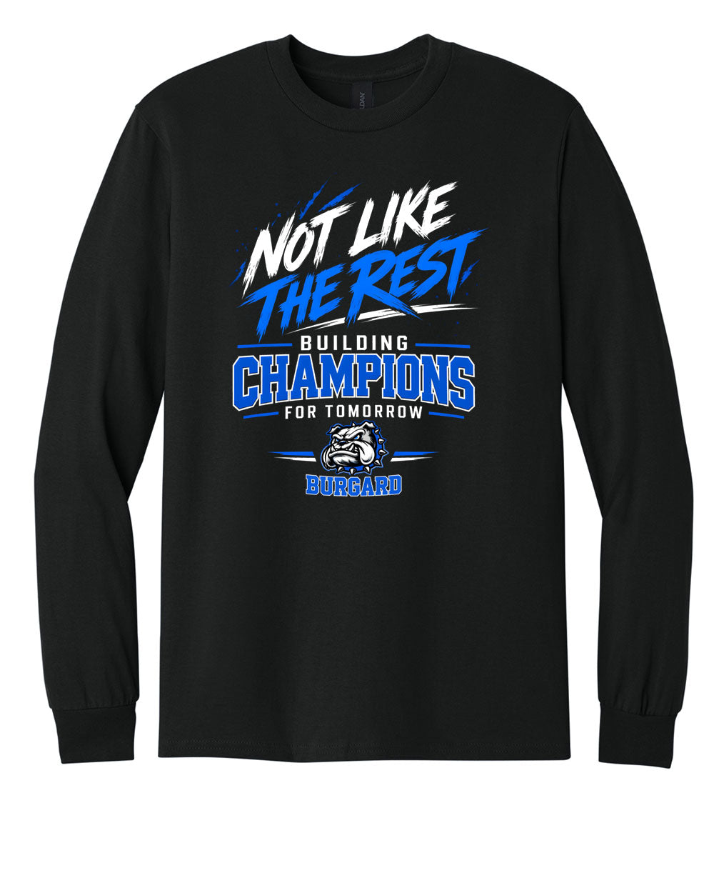 BPS 301 Not Like The Rest Cotton Long Sleeve T-shirt