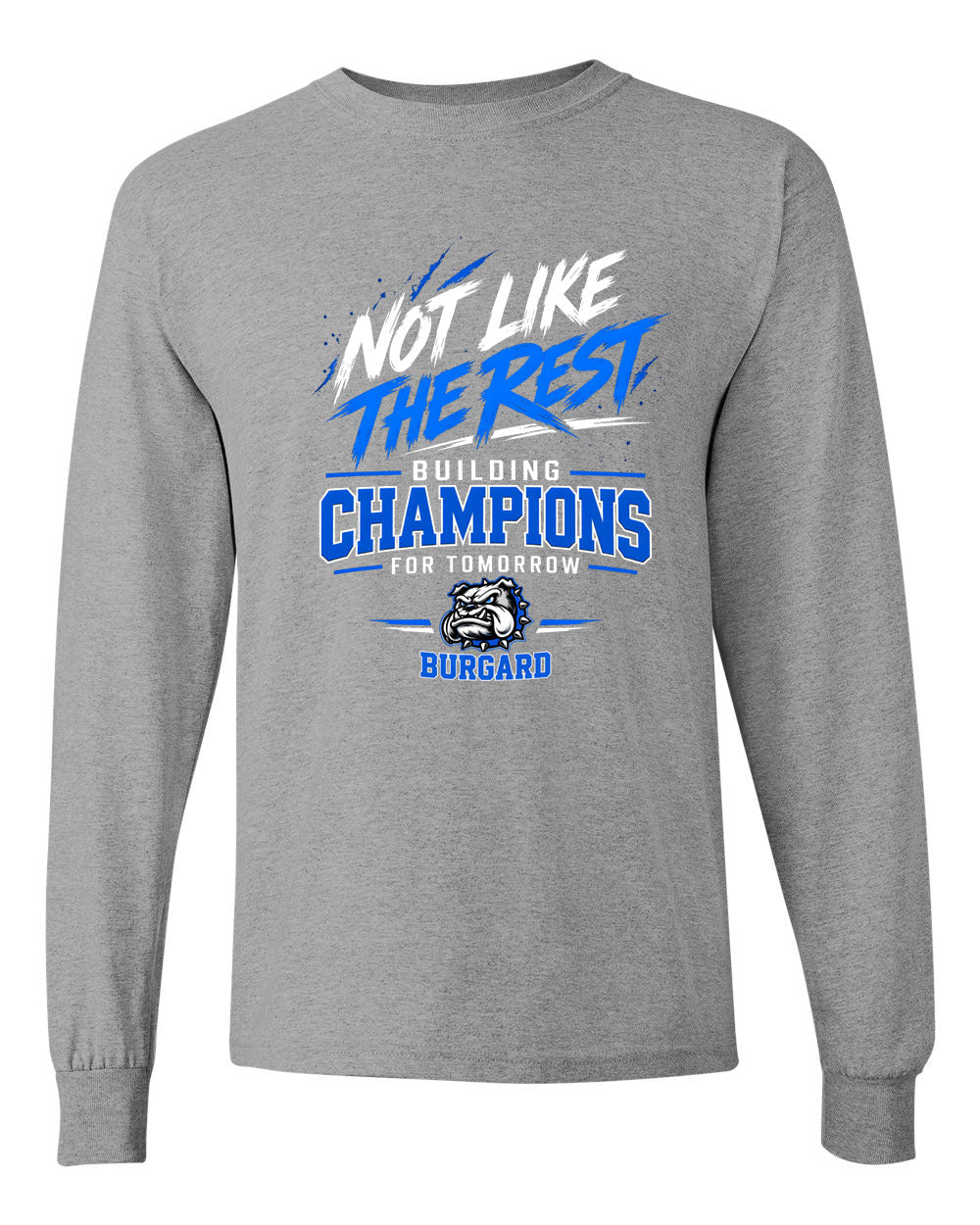 BPS 301 Not Like The Rest Cotton Long Sleeve T-shirt