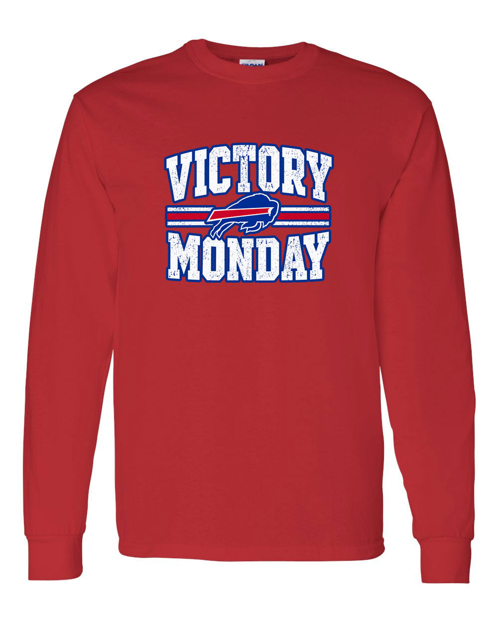 West Street Elementary Victory Monday Cotton Long Sleeve T-shirt