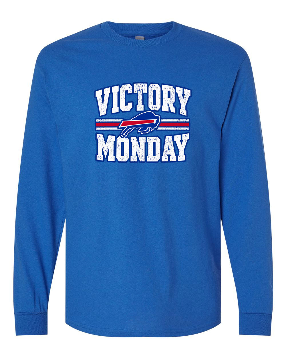 West Street Elementary Victory Monday Cotton Long Sleeve T-shirt