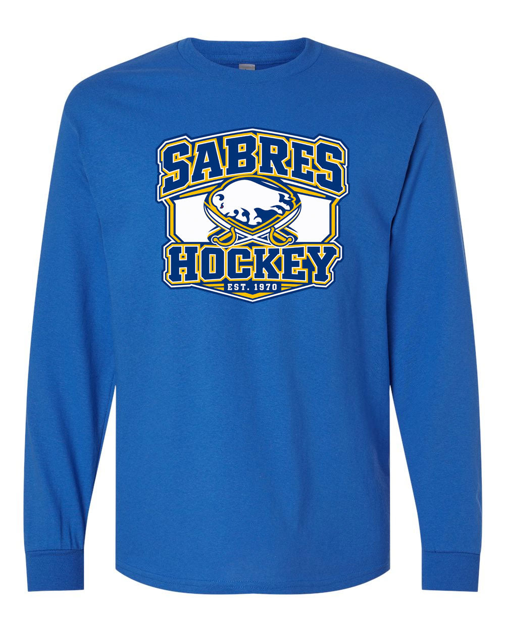 West Street Elementary Sabres Hockey Long Sleeve T-shirt