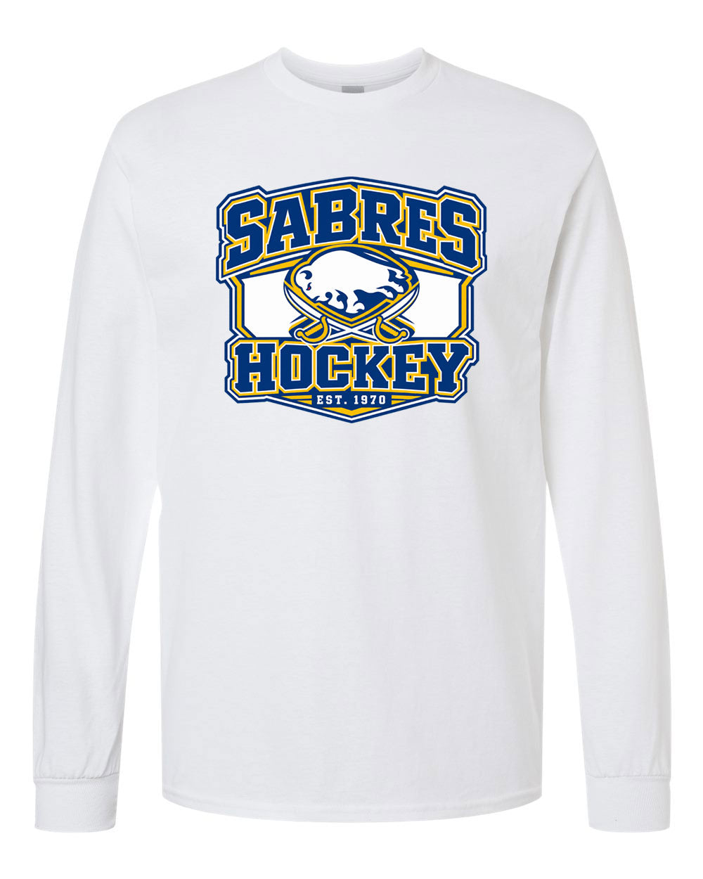 West Street Elementary Sabres Hockey Long Sleeve T-shirt
