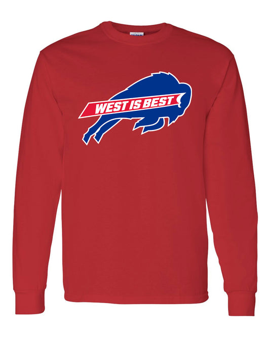 West Street Elementary Bills Best Cotton Long Sleeve T-shirt