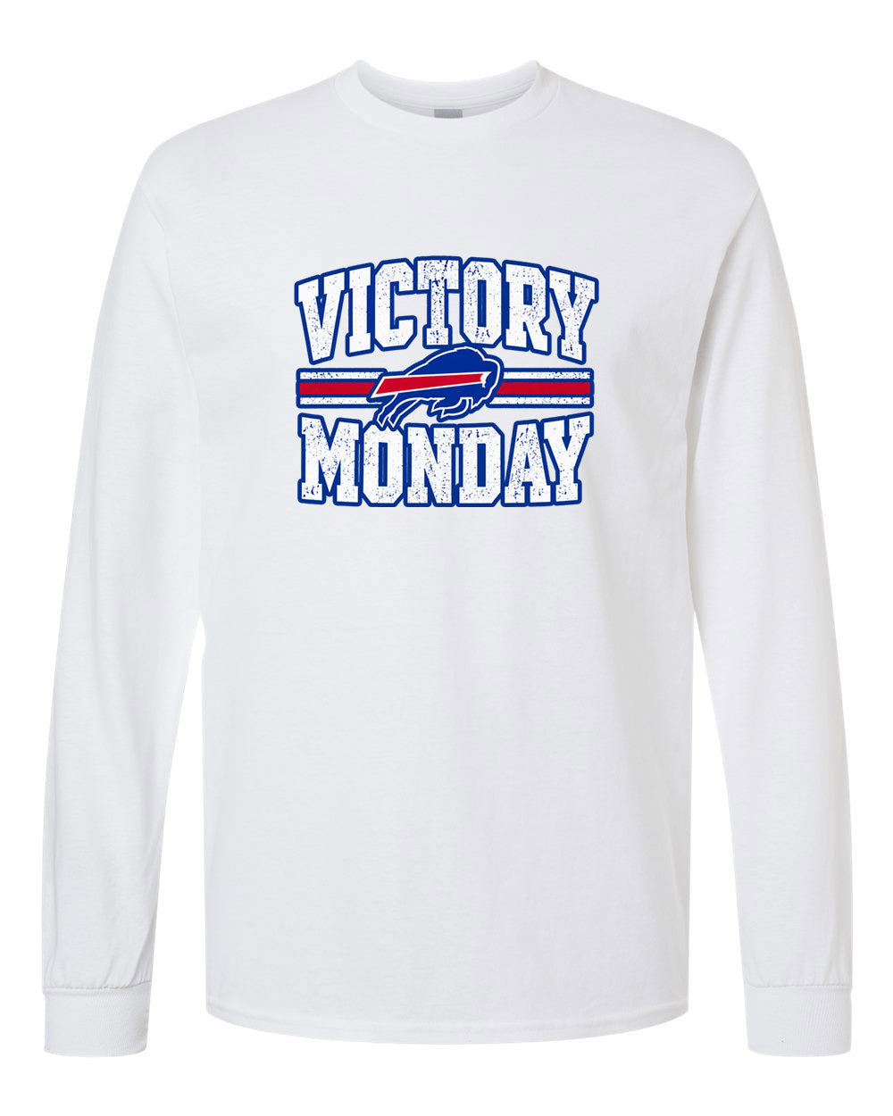 West Street Elementary Victory Monday Cotton Long Sleeve T-shirt