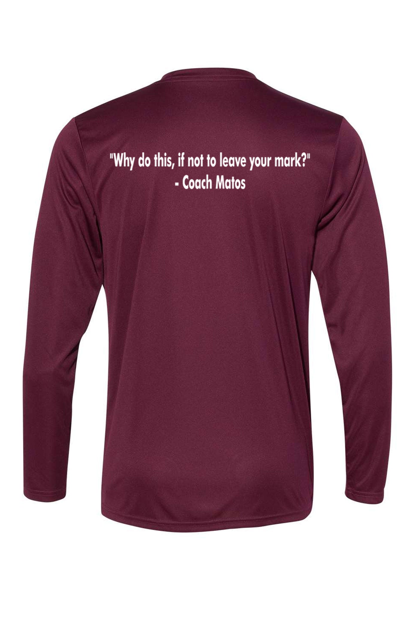 BPS 195 Volleyball Unisex Performance Long Sleeve T-shirt